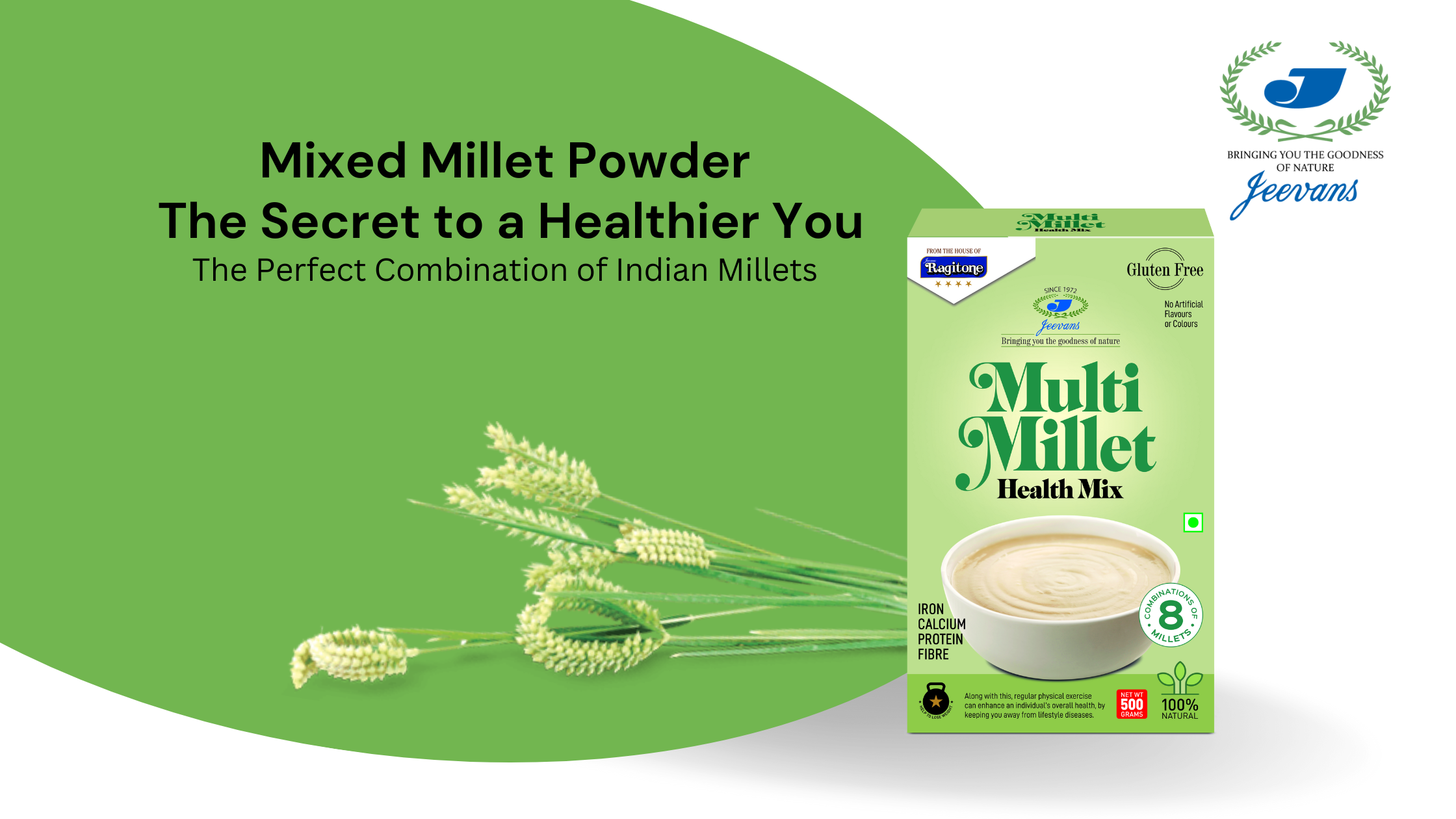 Mixed Millet Health Powder / Multi Millet Mix: The Secret to a Healthier You